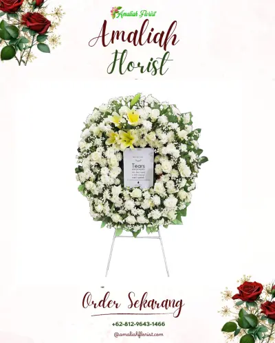 Krans Bunga Duka Cita di Babakan Ciparay